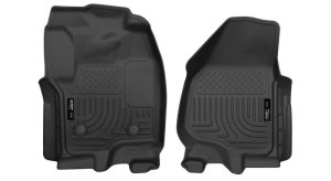 Ford Escape Floor Mats - Front - Husky Liners - X-act Contour - Black - 2020